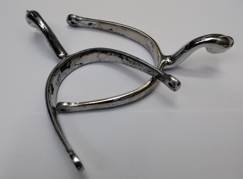 Hcav uniform spurs - spurs, chrome