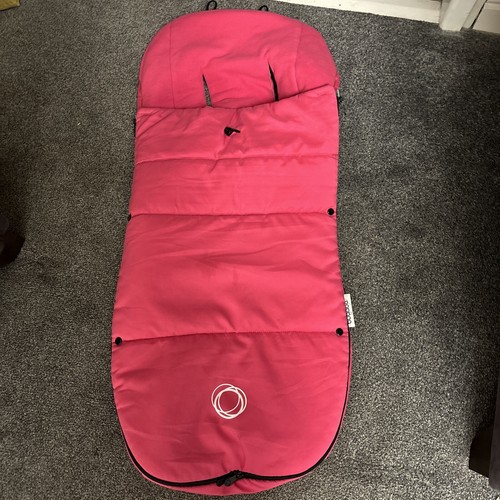 Hot pink bugaboo footmuff - bugaboo,