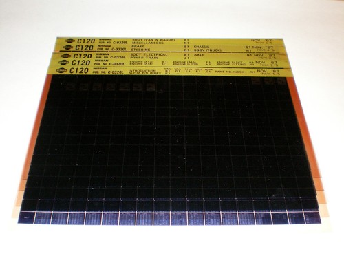 Microfiche spare parts - microfiche,