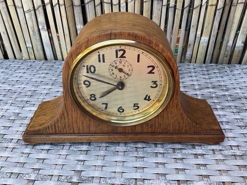 Vintage mantle clock napoleon - mantle,
