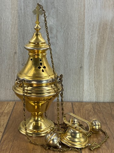 Vintage orthodox church censer - vintage,