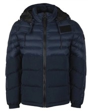 HUGO BOSS CASUAL Mens Insulated Blue  Olooh Jacket Size 38 - Medium RRP £369