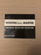 Weston Euro-master Exposure