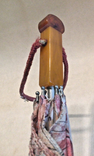 Vintage ladies umbrella with - umbrella,
