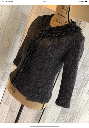 Minuet grey wool short - grey,