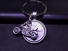 British Coin Keyrings Lucky