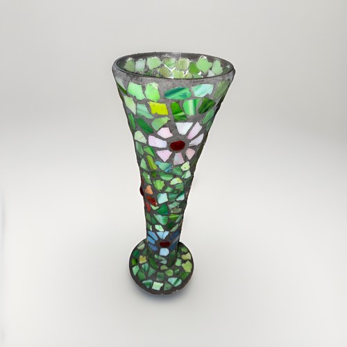 Mosaic floral pattern - mosaic,