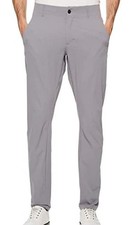 UNDER ARMOUR Men's HeatGaer PERPETUAL GOLF Pants Trousers -New- Grey 32" Leg