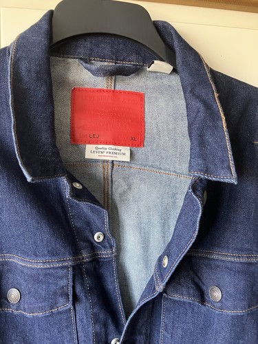Men denim jacket levi - men's, xl