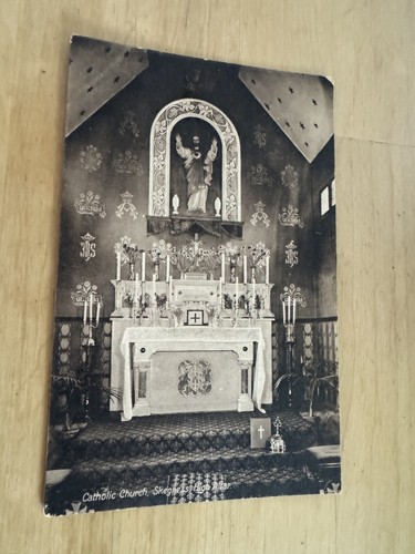 Postcard skegness catholic - postcard,