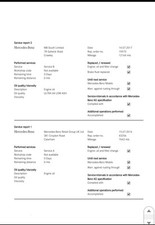 Official Mercedes Benz Digital Service Booklet (DSB) History