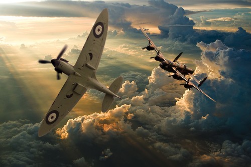 Bbmf spitfire and - bbmf,