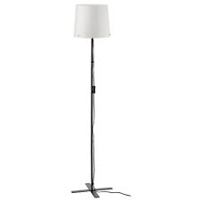 IKEA BARLAST Standard Floor Lamp – 150cm Modern Tall Standing, Black/White