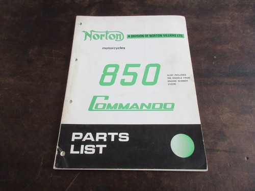 Norton command0 850 - command0, spares