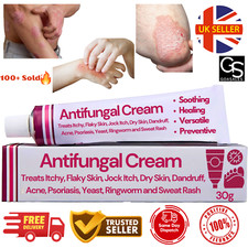Antifungal Cream Relief from Jock Itch, Athletes Foot, Psoriasis, Ringworm, Acne
