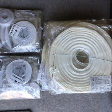 Paper lanterns round white and ivory mixed sizes 