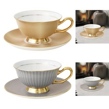 Ceramic Tea Cup and Saucer Set