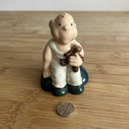 Wade ceramic boy figurine - wade,