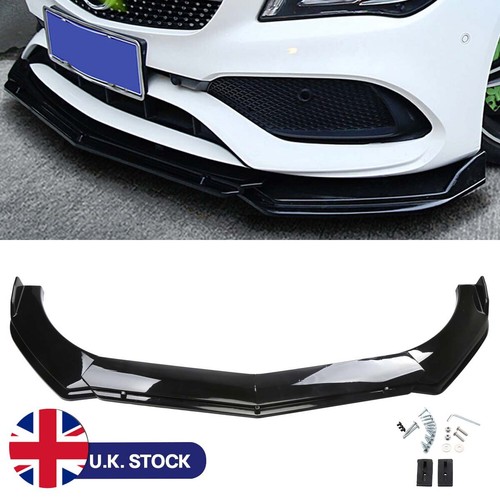 Car front bumper lip - front,