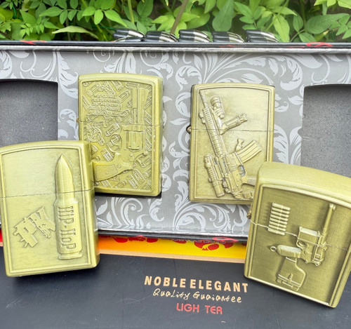Petrol lighter windproof war - windproof,