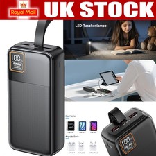 Power 30000mAh Bank PD Fast charger External Backup Battery For MacBook iPad