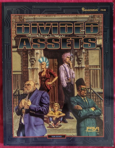 Shadowrun rpg divided - shadowrun,