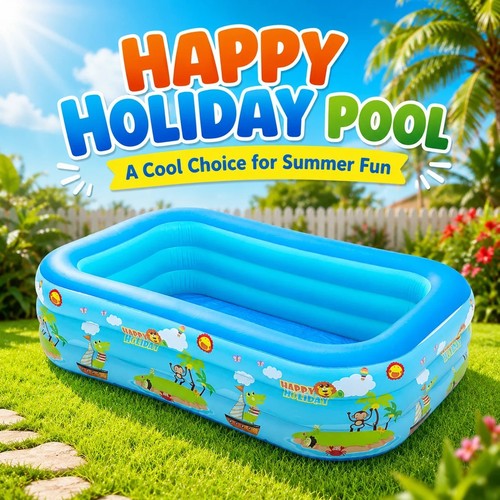 Inflatable swimming pool thick - pool,