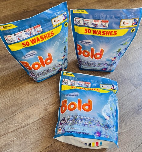Bold washing pods - 3x,