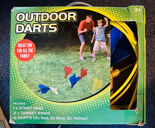 Outdoor garden games - games, darts