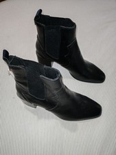 Black Zara Woman Ankle Boots