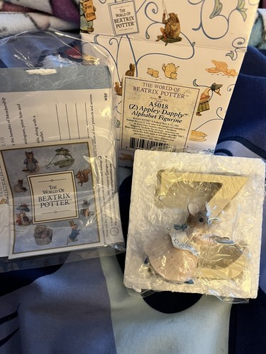 Peter rabbit alphabet figurine - rabbit,