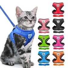 Pet Cat Harness Vest Walking