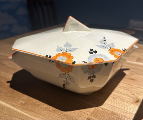 1920s art deco tureen with - art,