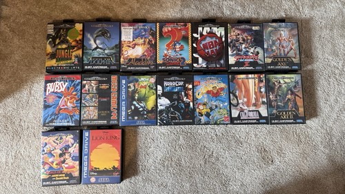 Sega mega drive bundle - mega,