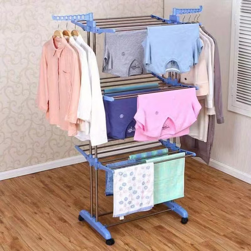 Clothes airer - clothes, drying