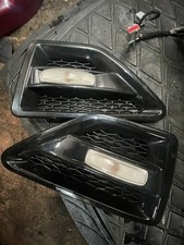 2X Black Side Wing Grille/Vent