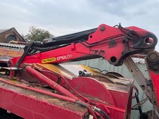 epsilon crane m125 2018 tipper grab top ram 1st crane from king post 