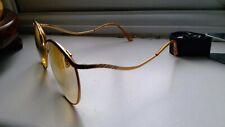 ESSILOR Gold/Silver Frames stamped France 135 335 Prescription Tinted Lenses  
