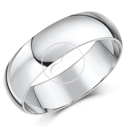 9ct white gold ring - gold, light