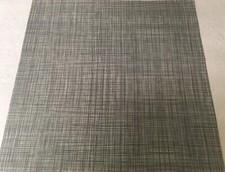 USED 52cm x 61cm W Orla Kiely Cross Hatch Scribble Slate Fabric Lightweight