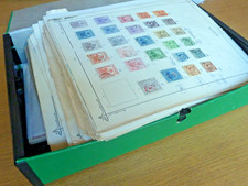 LATIN AMERICA HUGE early stamp collection on 100's old time album pages, VAST CV