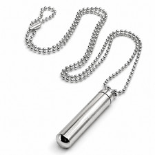 Urn stash vial - urn, pendant