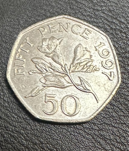 Bailiwick guernsey 50p 1997 - of,