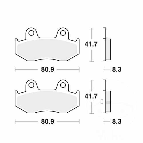 Trw brake pads - brake,