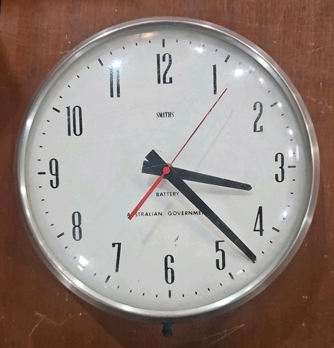 Smiths vintage school - vintage, clock