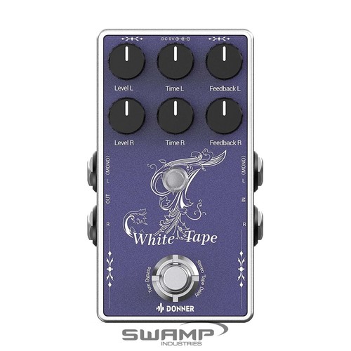Donner white tape stereo - donner,