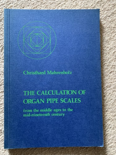 Calculation organ pipe - of,