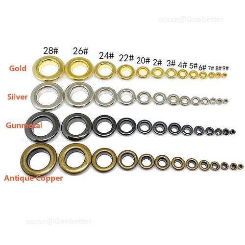 Brass eyelet with washer - eyelet,
