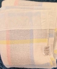 Vintage Pram Cot Blanket Boots
