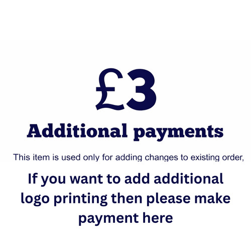 Additional payment for - payment,